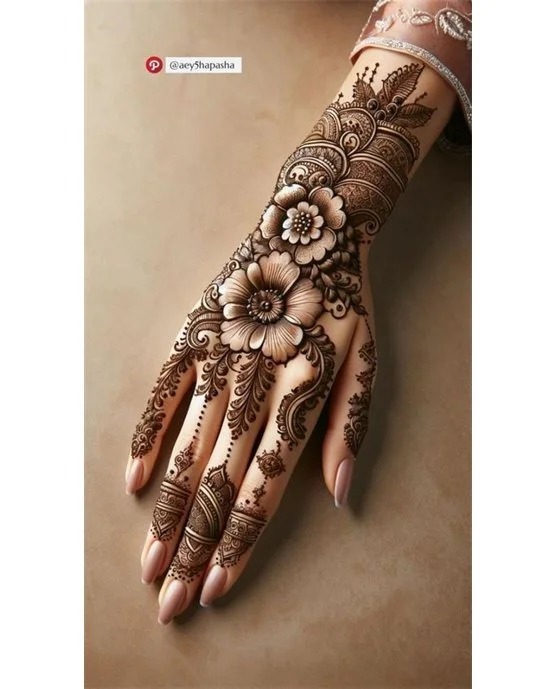 Graceful Paisley Best Mehndi Design Graceful Paisley Best Mehndi Design